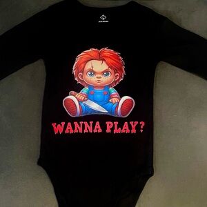 Chucky bodysuit or tee shirt